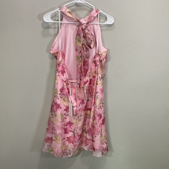Petal and pup gardenia halter mini dress floral pink - Picture 4 of 9